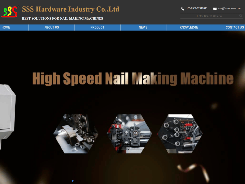Unveiling China's Top 8 Nail Making Machine Manufacturers 13
