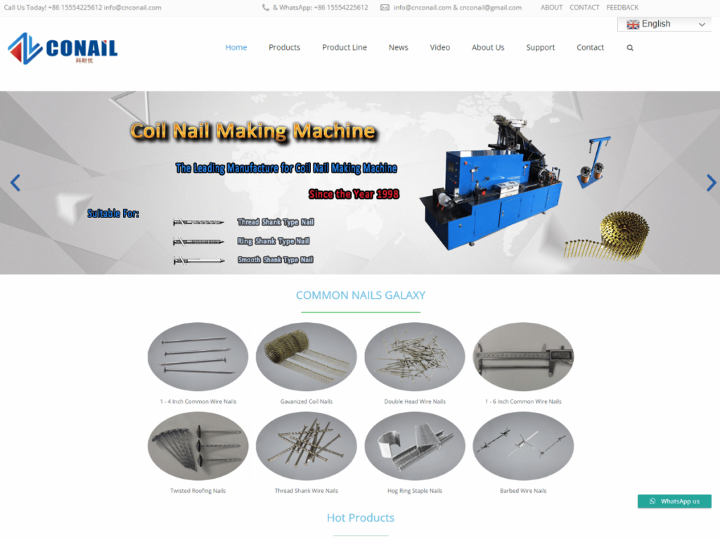 The Ultimate List of Top 8 Nail Making Machine Manufacturers 11